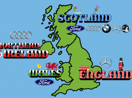 Analysis of over 350,000 CarMoney finance enquiries reveals that, although familiar brands dominate nationally, regional tastes vary significantly, especially for prestige badges.