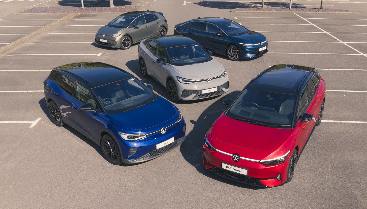 Volkswagen-id3-id4-id5-id7-and-id7-tourer Volkswagen's End of Summer Sale provides a straightforward £1,000 reduction across the majority of its new-car range, but the strongest value is likely to be found among its eligible electric models.